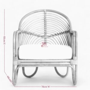 Restaurant Rattan Arm Chair