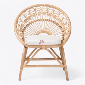 Rattan Accent Arm Chair