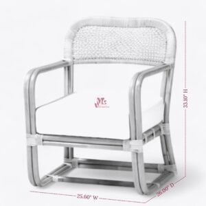 Modern Wicker Rattan Lounge Chair