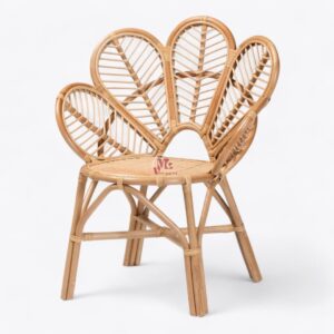Rattan Flower Lounge Chair