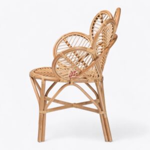 Rattan Flower Lounge Chair