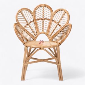 Rattan Flower Lounge Chair