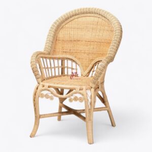 Woven Rattan Arm Chair