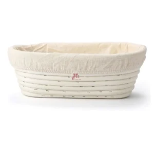 Off-White Ellipse Bread Proofing Basket
