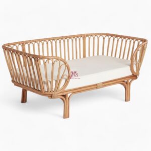 Vintage Wicker Rattan Sofa