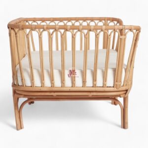 Vintage Wicker Rattan Sofa