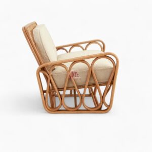 Natural Wicker Rattan Sofa