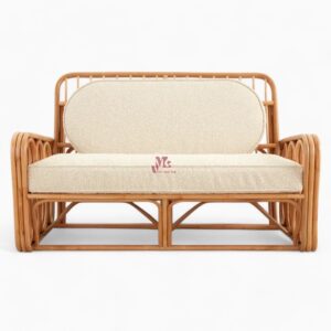Natural Wicker Rattan Sofa