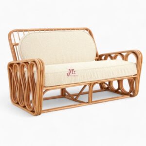 Natural Wicker Rattan Sofa