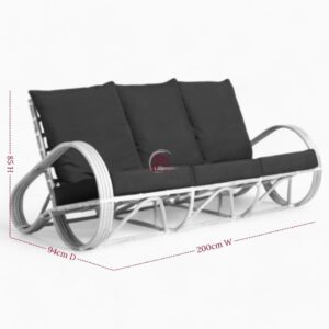 Modern Wicker Rattan Sofa