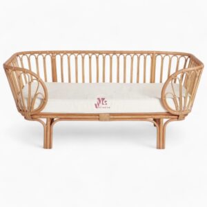 Vintage Wicker Rattan Sofa