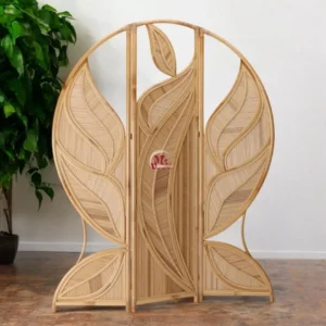 Bohemian Rattan Room Divider