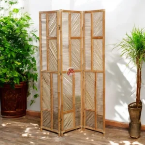 Natural Rattan Room Divider