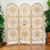 Sunflower Rattan Room Divider