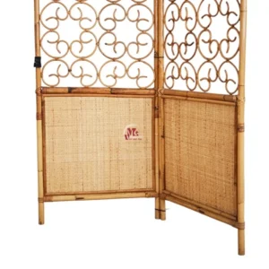 Bohemian Rattan Room Divider Screen