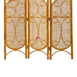 Wicker Rattan Room Divider Screen