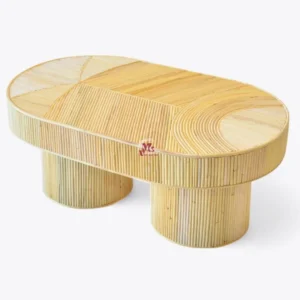 Wicker Rattan Table for Living Room