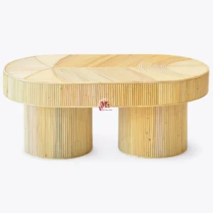 Wicker Rattan Table for Living Room