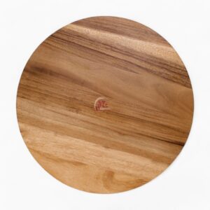 Vintage Wooden and Rattan Coffee Table