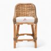 Woven Seagrass Bar Chair