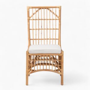 High Back Rattan Dining Chair