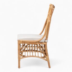 High Back Rattan Dining Chair