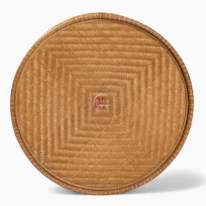 Rustic Rattan Coffee Table