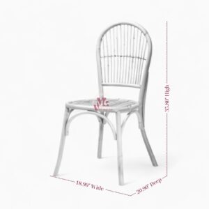 Simple Wicker Rattan Dining Chair