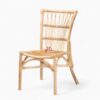 Indoor Vintage Rattan Dining Chair