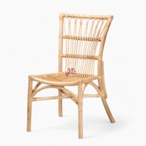 Indoor Vintage Rattan Dining Chair