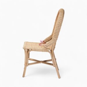 Indoor Woven Rattan Dining Chair