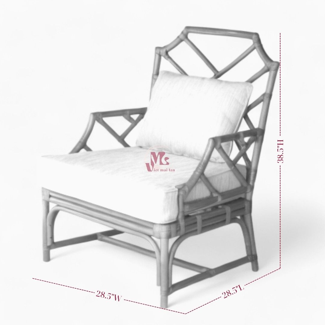 Rattan Chair for Living Room