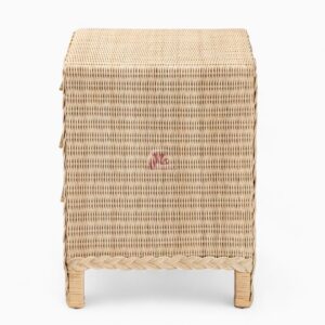 Boho Rattan Nightstand