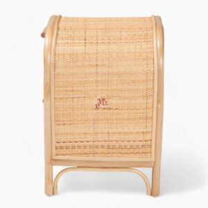 Boho Natural Rattan Nightstand