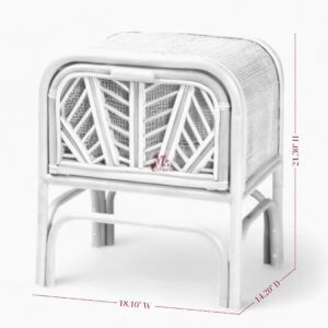 Modern Rattan Nightstand