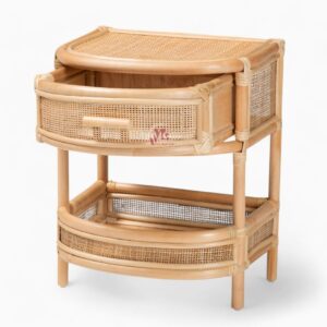 Modern Wicker Rattan Nightstand