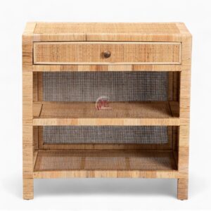 Modern Wicker Nightstand