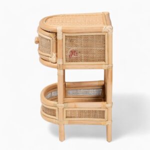 Modern Wicker Rattan Nightstand