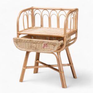Natural Rattan Nightstand