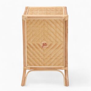 Vintage Rattan Nightstand