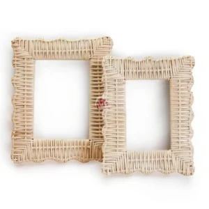 Rattan Photo Frame