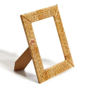 Wicker Rattan Picture Frame