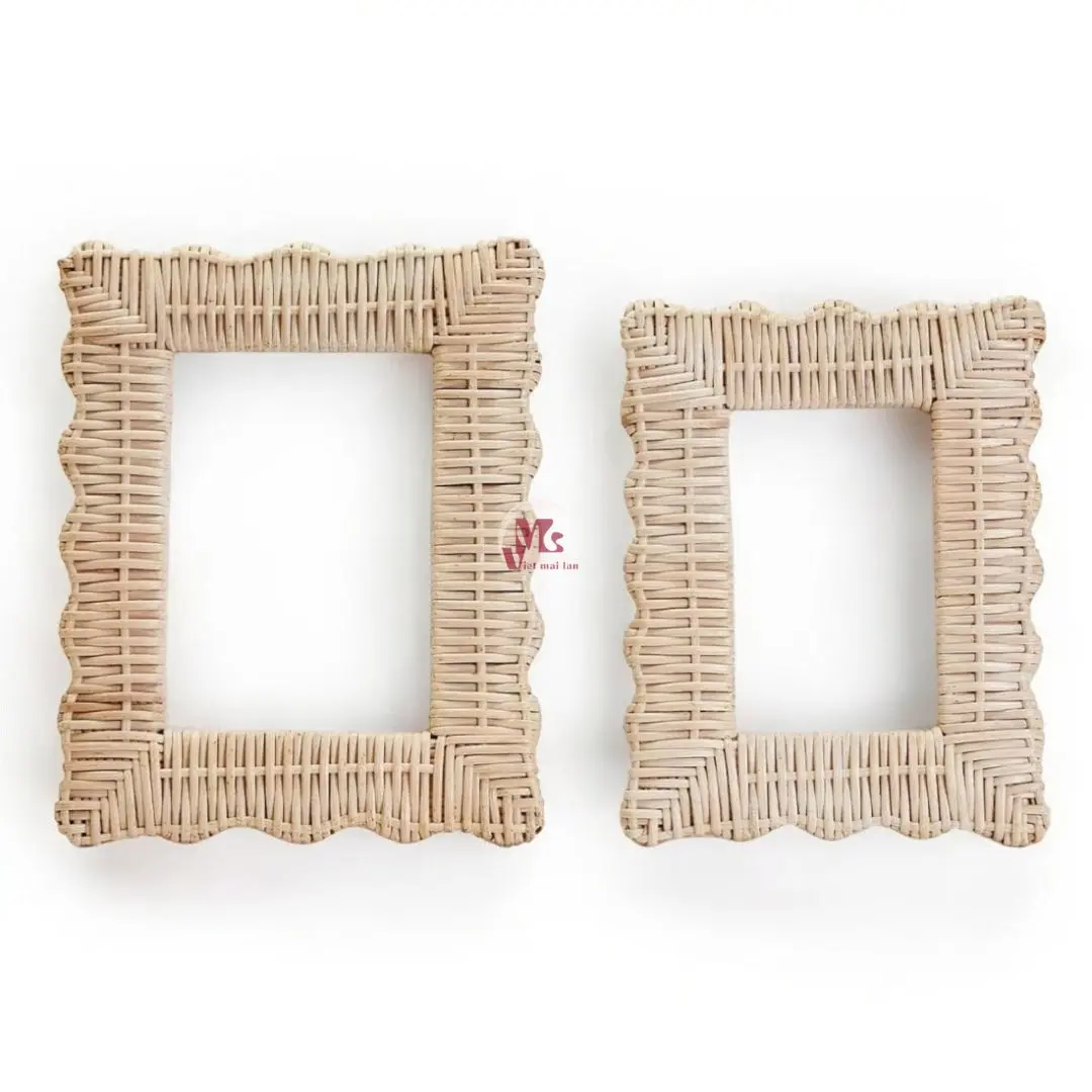 Rattan Photo Frame