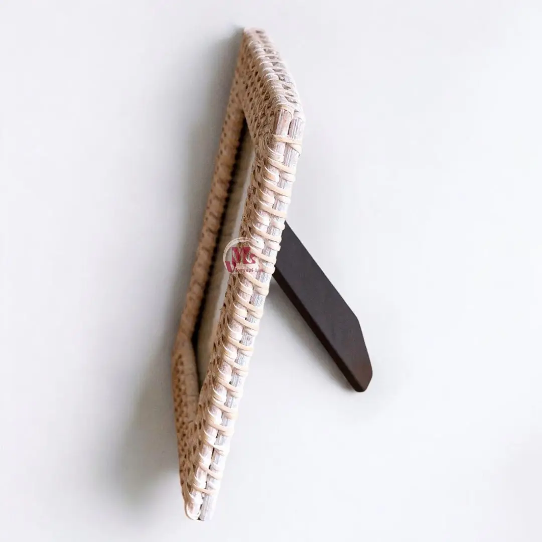 Hand Woven Rustic Rattan Picture Frame