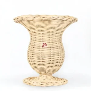 Large Rattan Vase