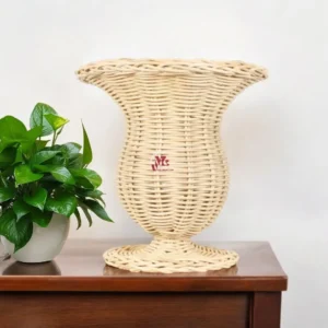 Large Rattan Vase