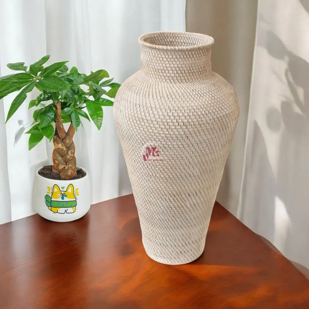 Handwoven Floor Vase