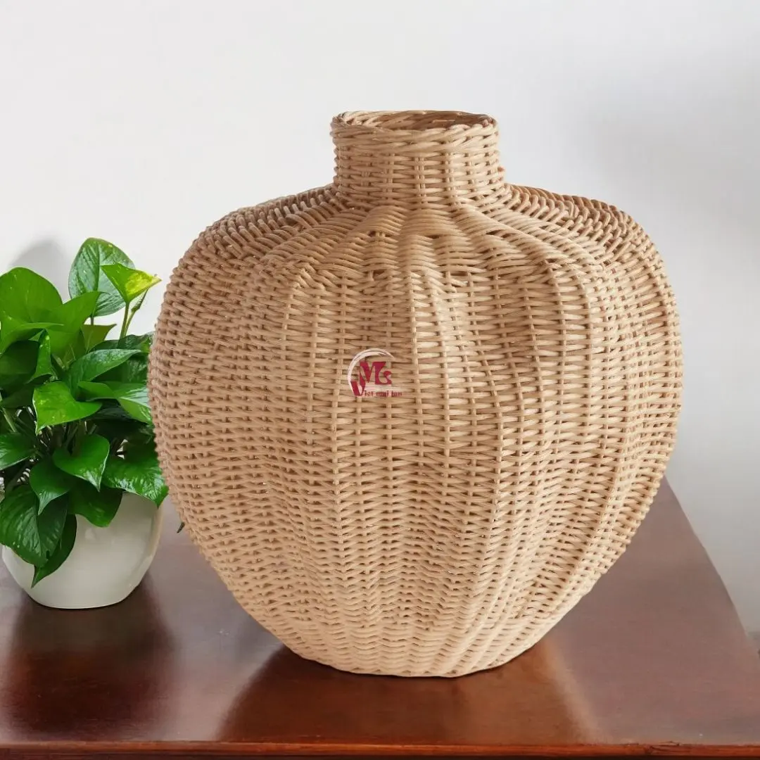 Rattan Woven Vase