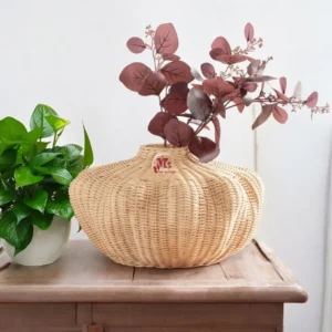Wicker Rattan Vase