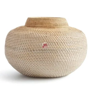 Natural Rattan Vase